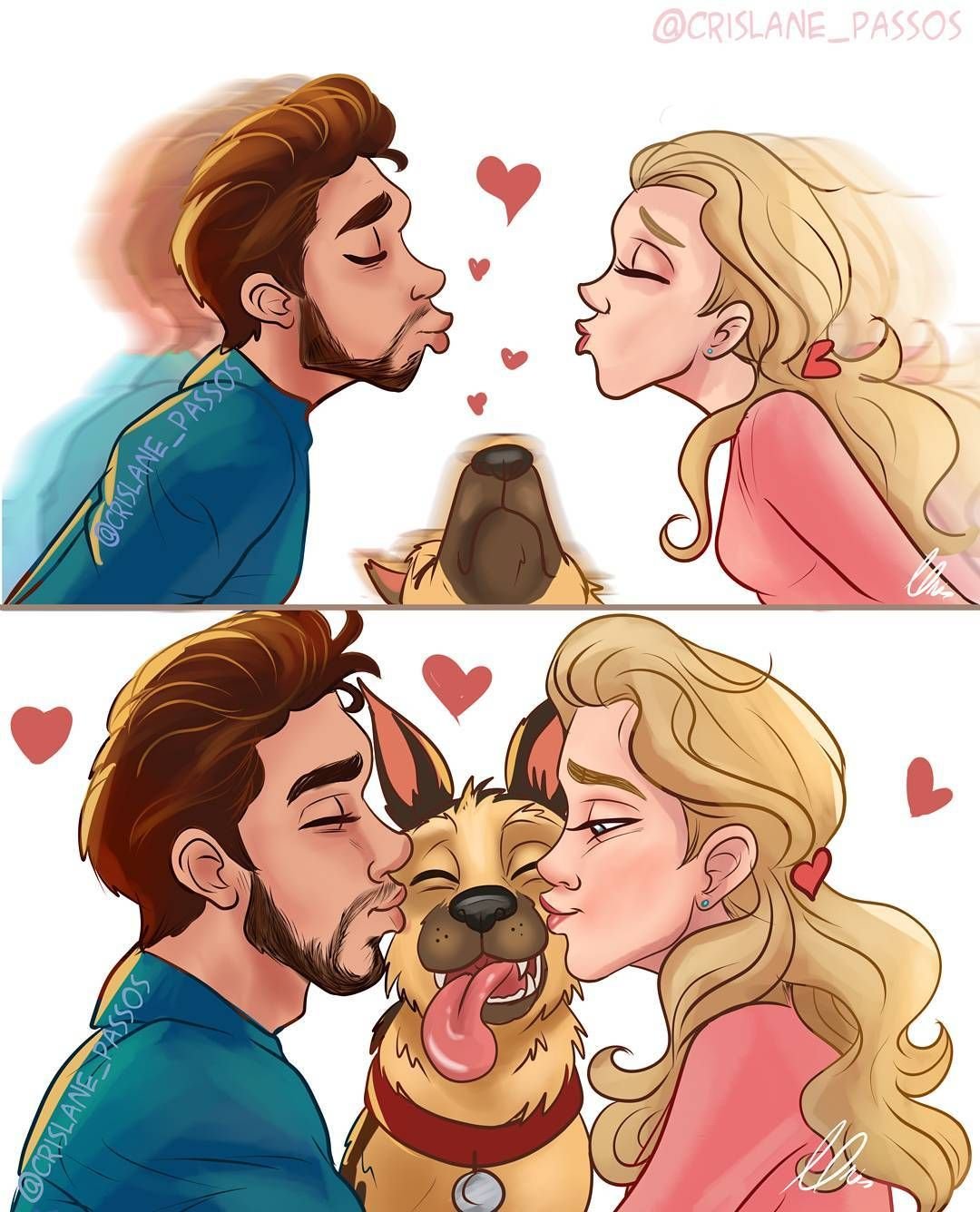 Человечек с сердечком