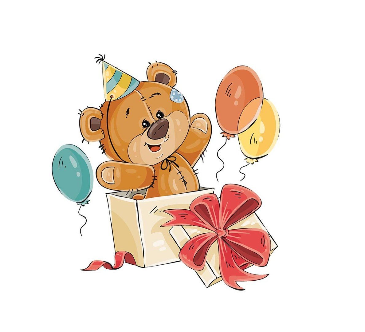 С днем рождения мишка