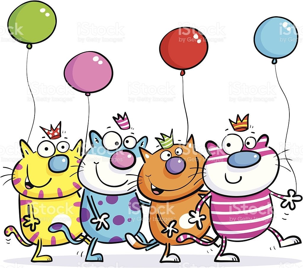 Веселые рисунки с днем рождения