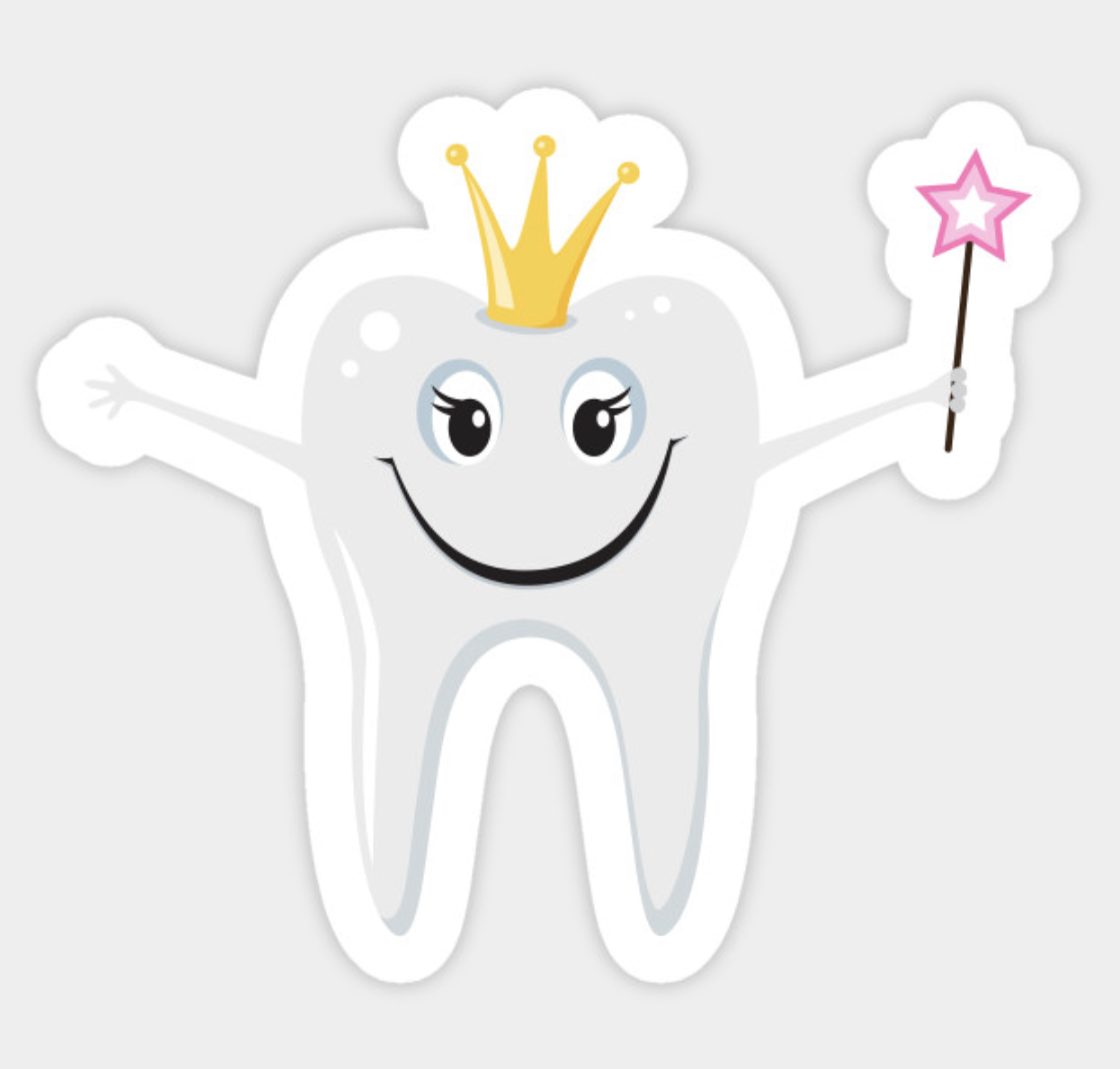 Наклейки зубики