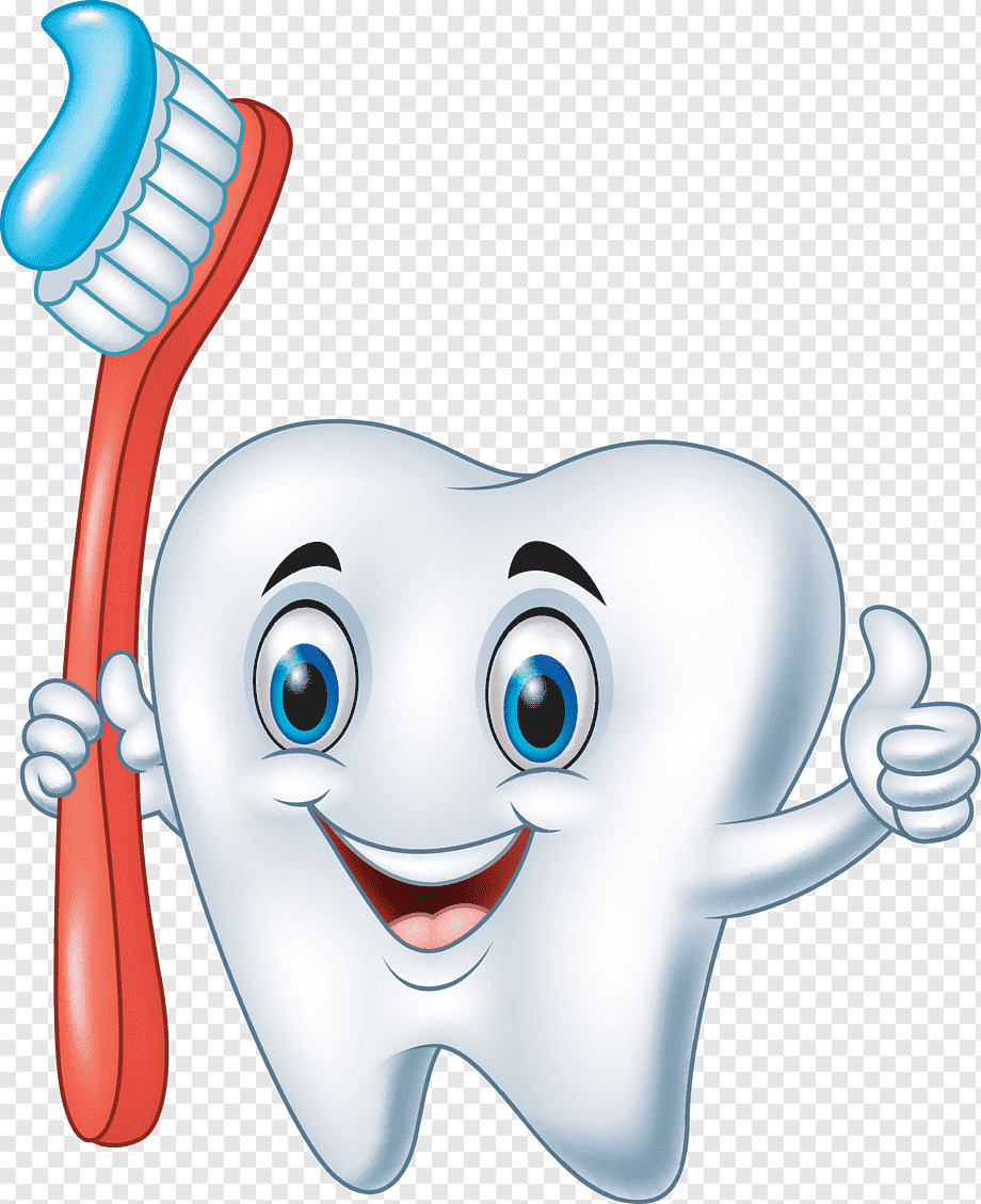 Улыбающийся зубик