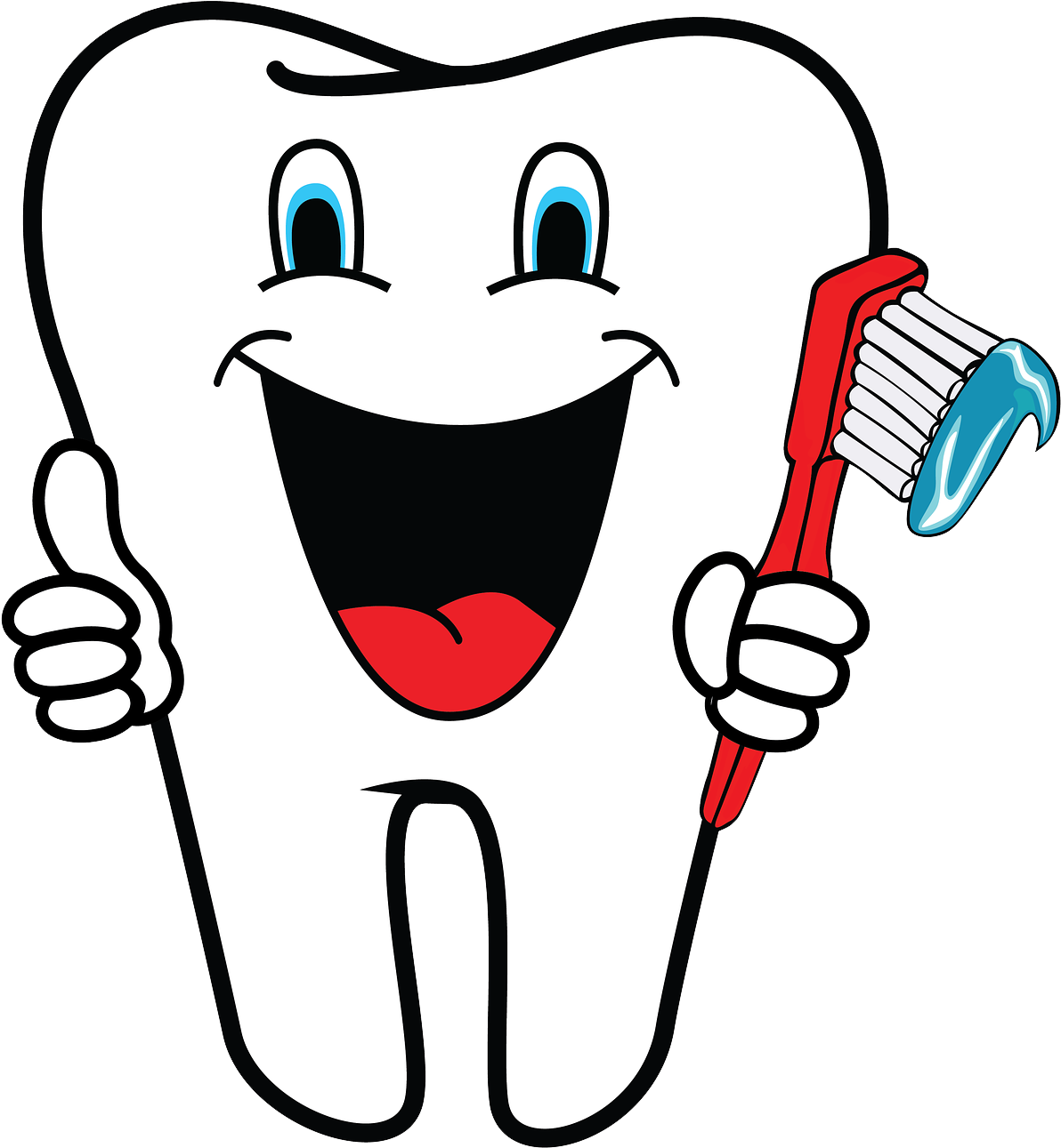 Зуб мультяшный