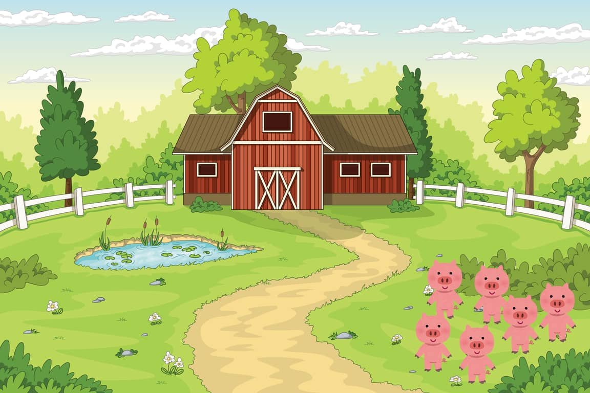 Скотный двор без животных