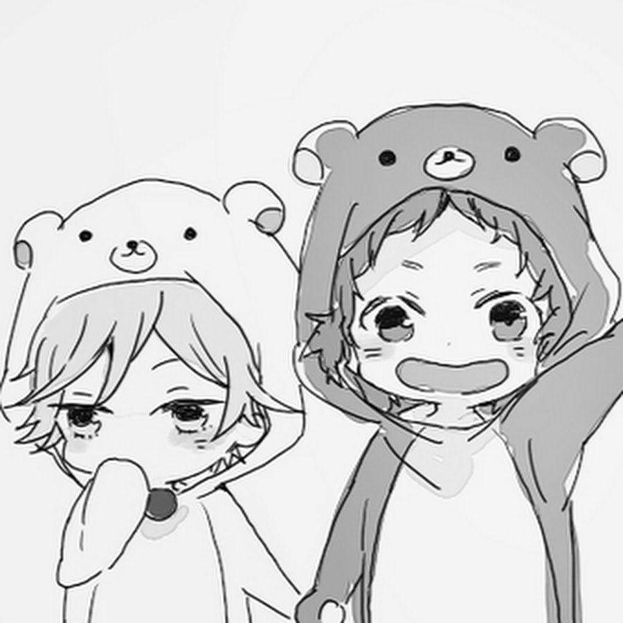 Раскраска аниме девушки