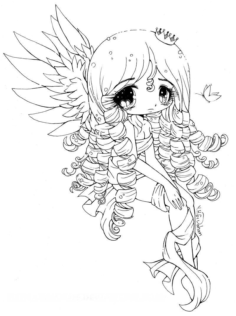 Раскраски аниме принцессы