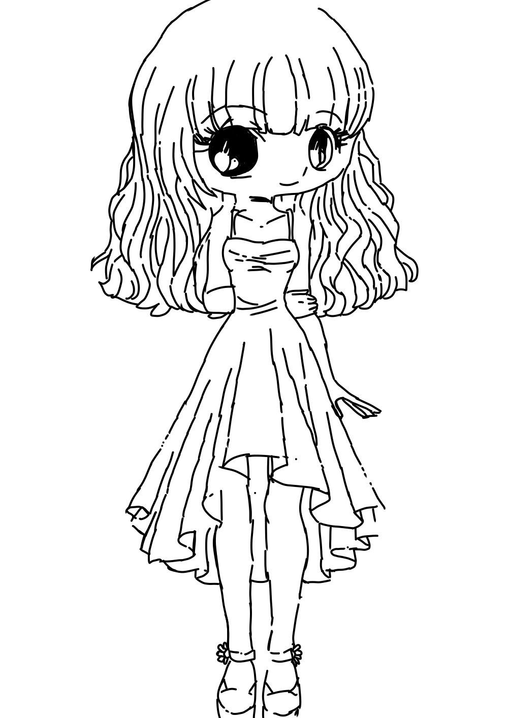 Раскраски для девочек эльфы и феи