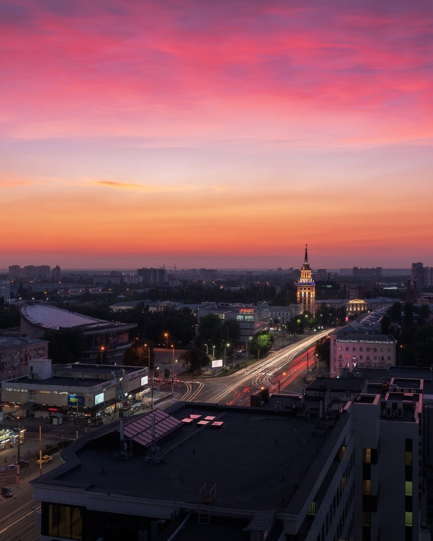 Ночной Воронеж