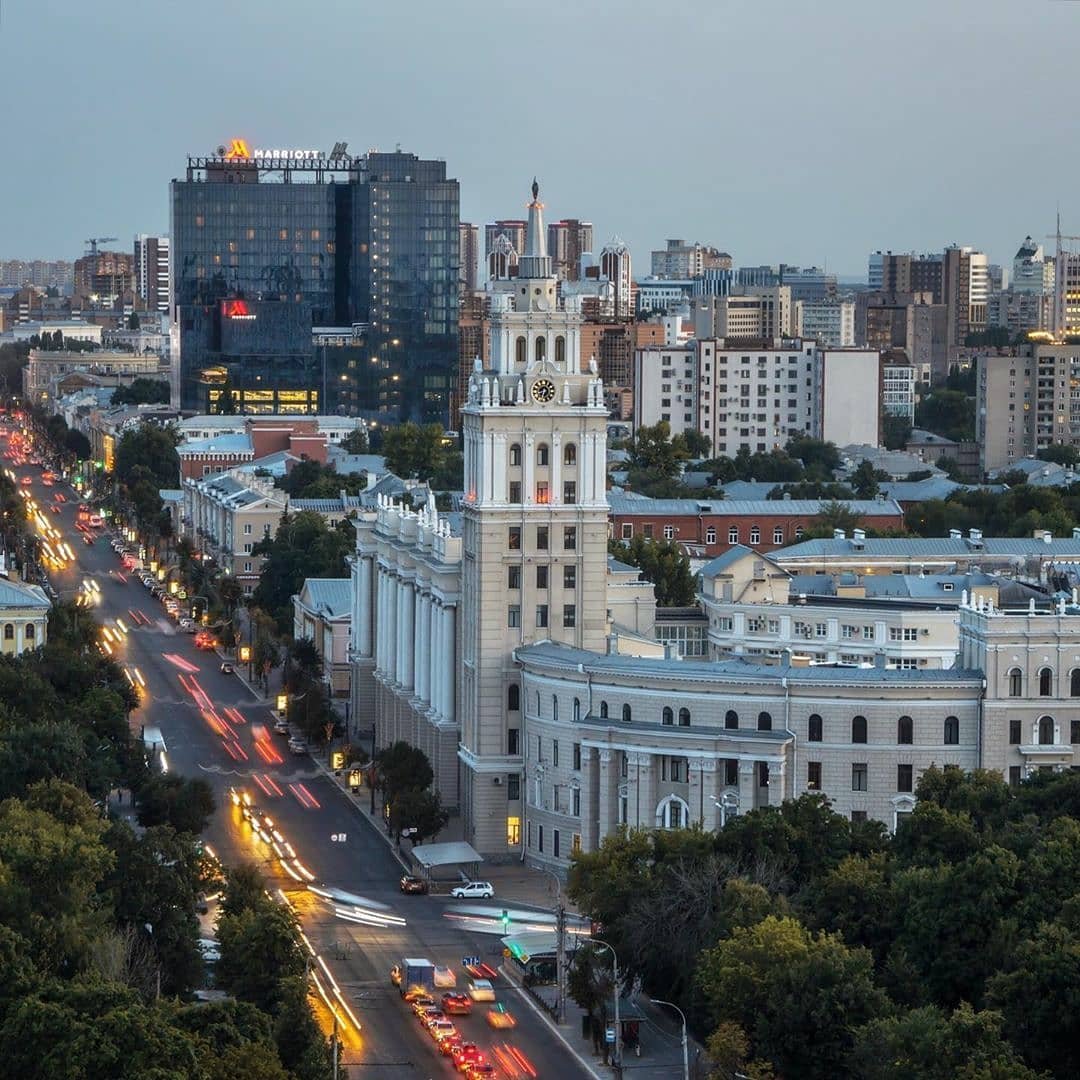 Здание ЮВЖД Воронеж