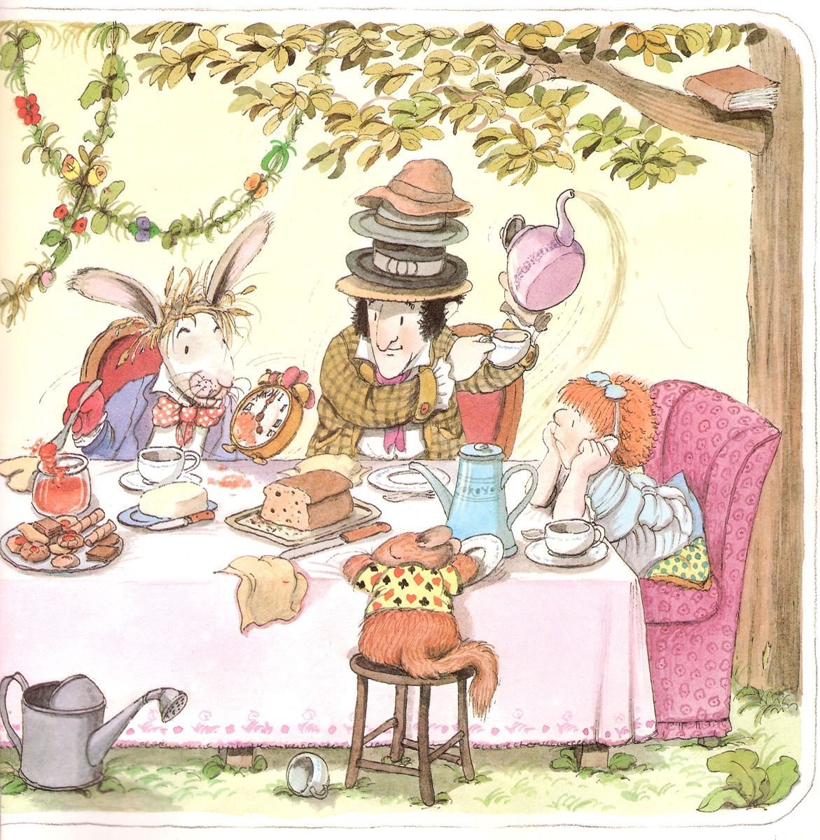 Алиса в стране чудес чаепитие у Шляпника