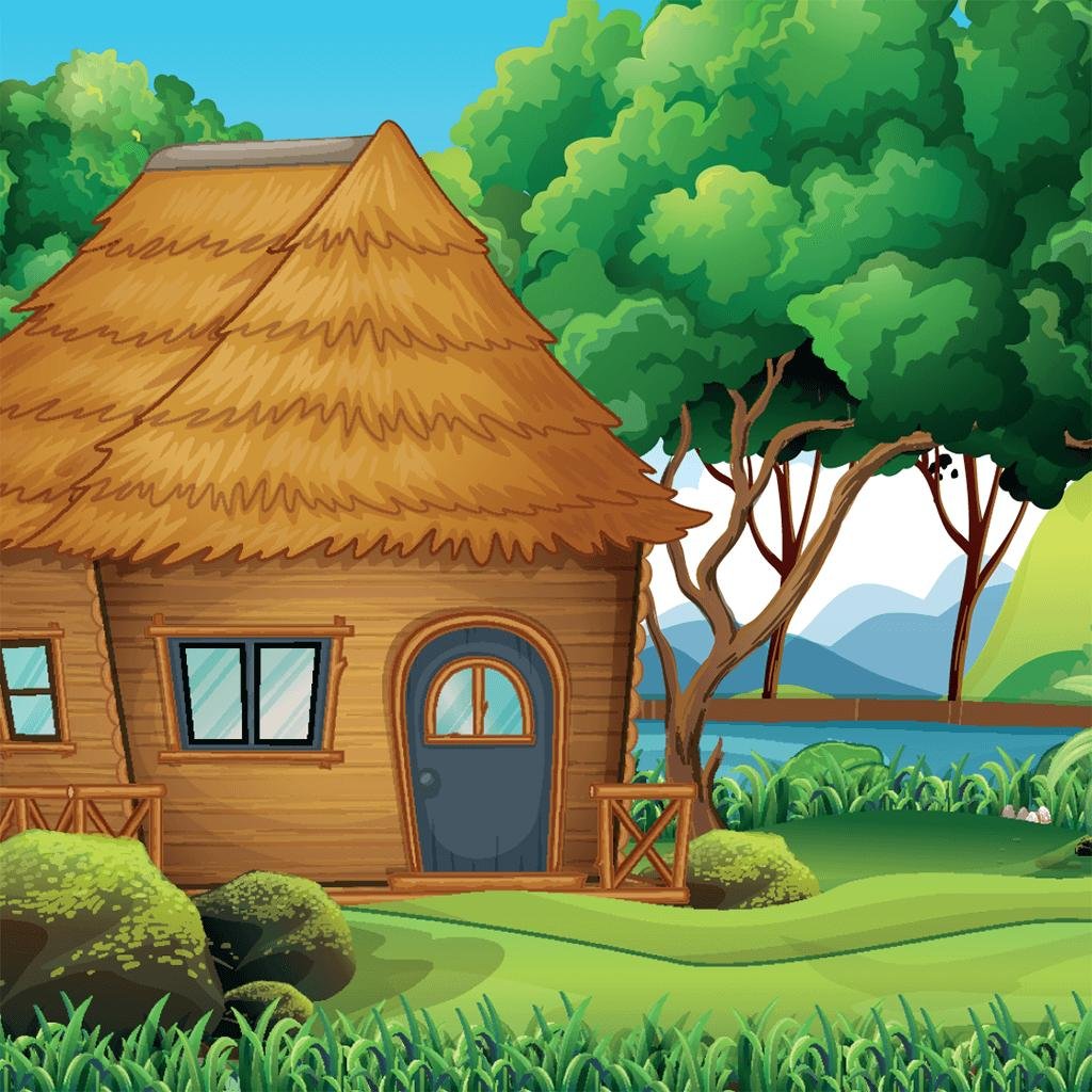 Дом в лесу для детей