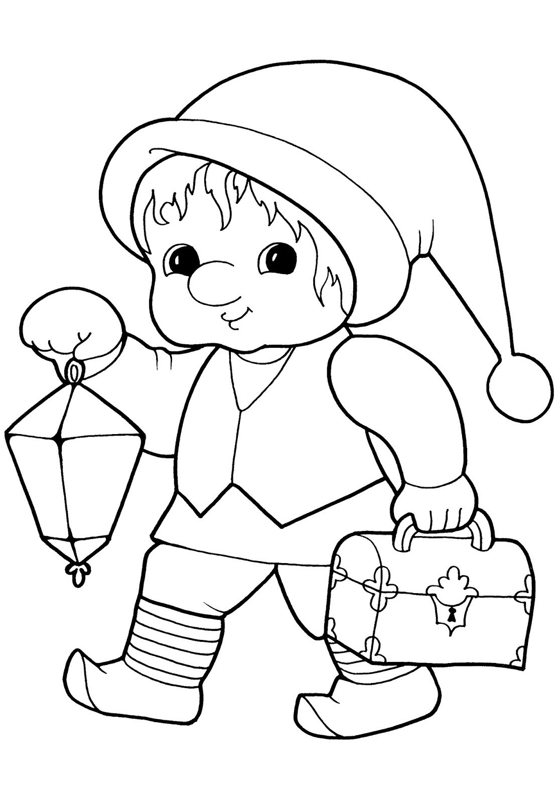 Сказочный домик раскраска