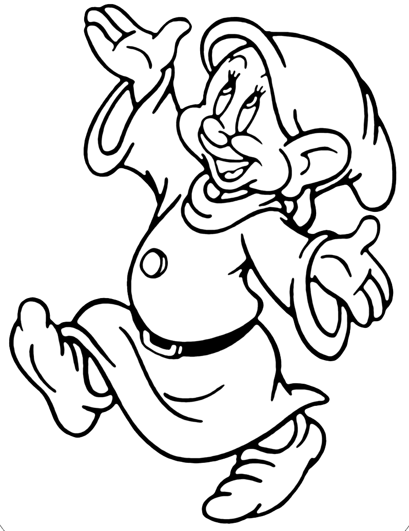 Трафарет гнома