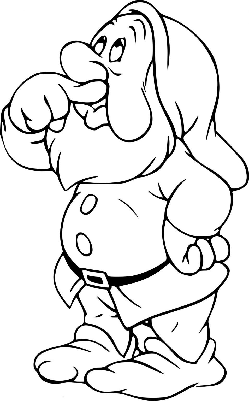 Гномик карандашом