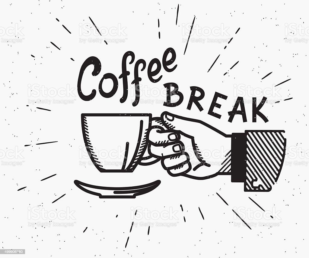 Кофе брейк надпись