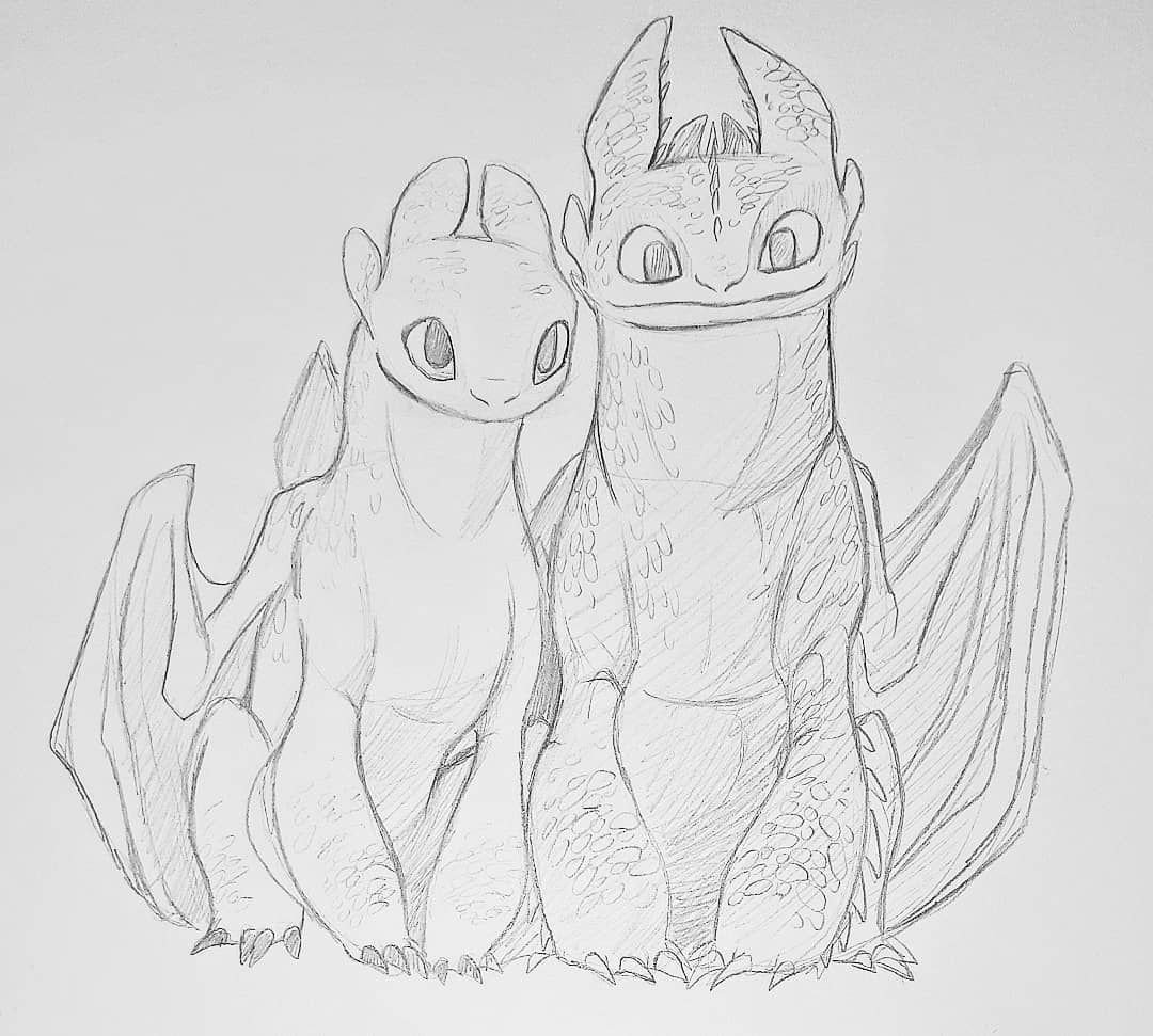 Картинки драконов для срисовки