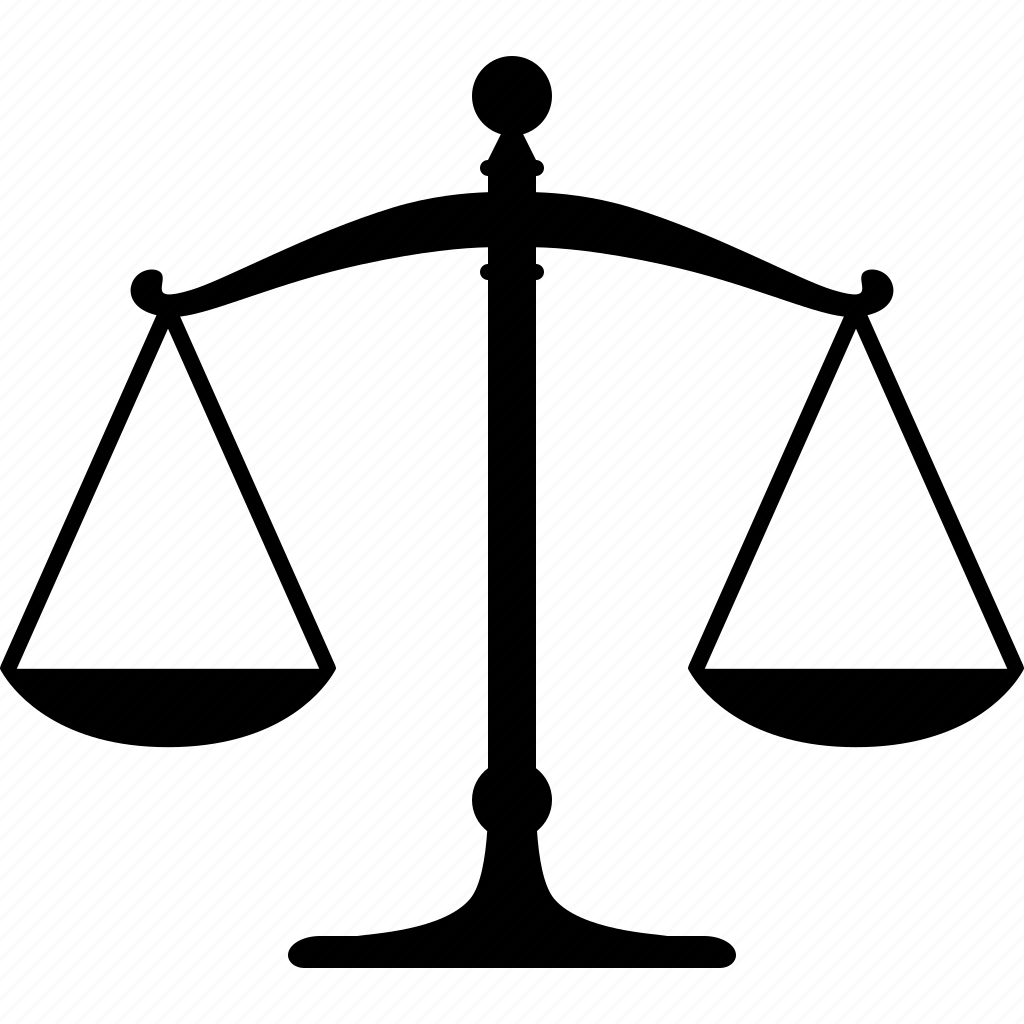 Весы знак без фона