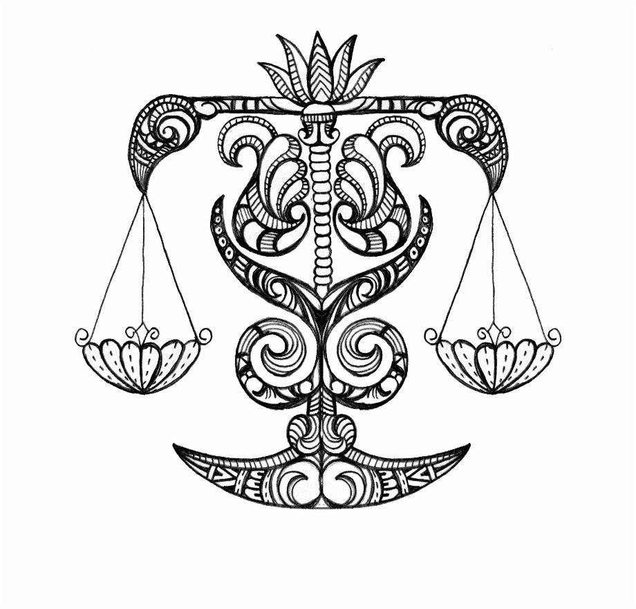 Стилизованные весы