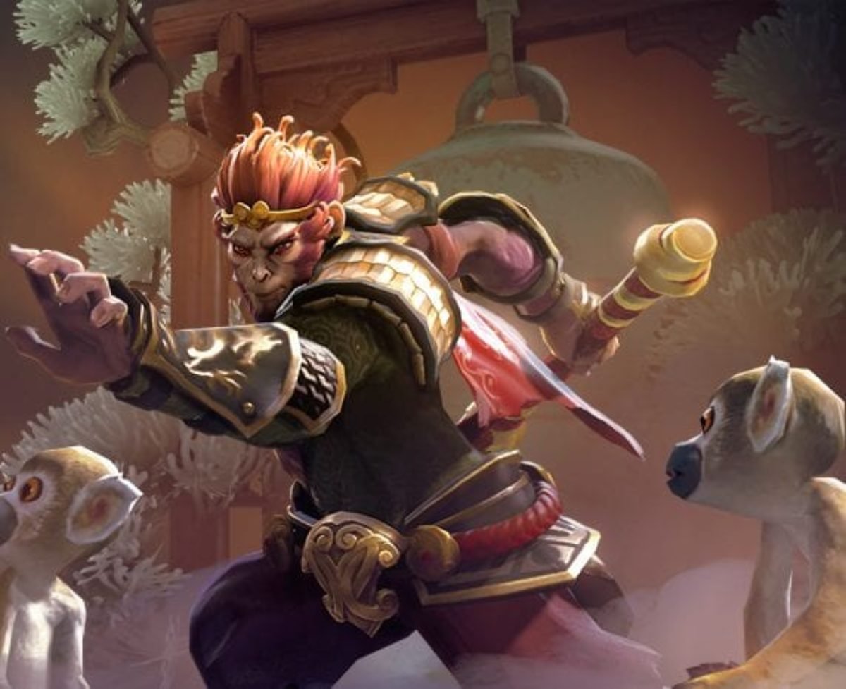 Сунь Укун акварель