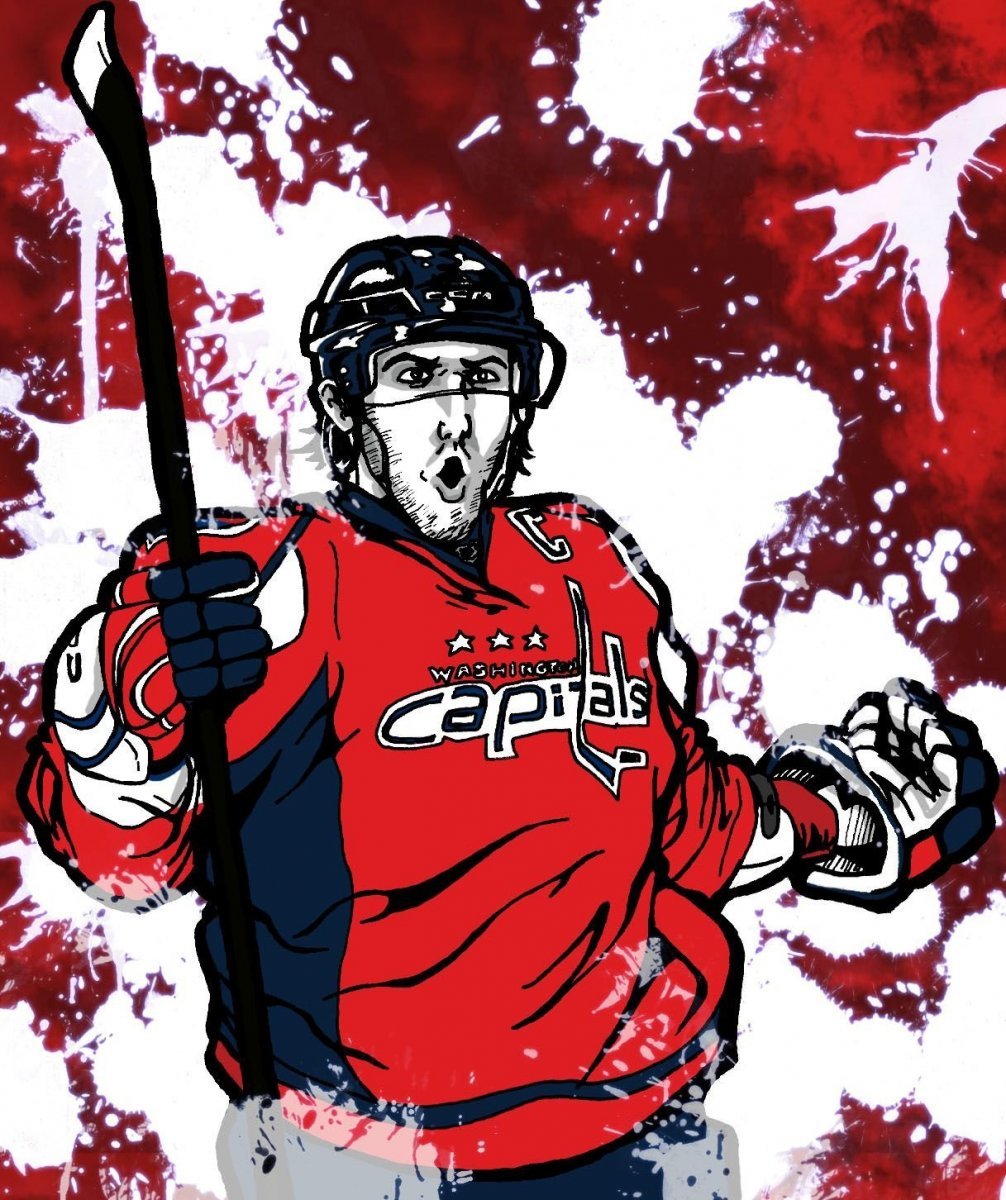 Хоккей Овечкин арт