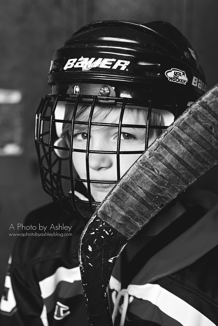 Хоккеист фотосъемка