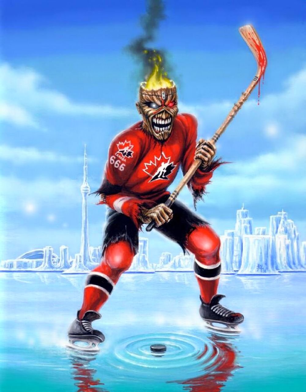 Хоккеист на аву