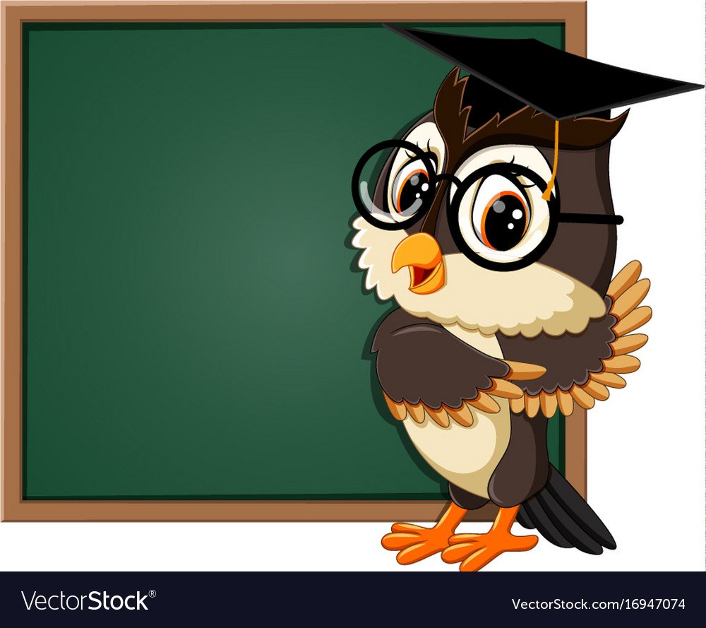 Сова с указкой