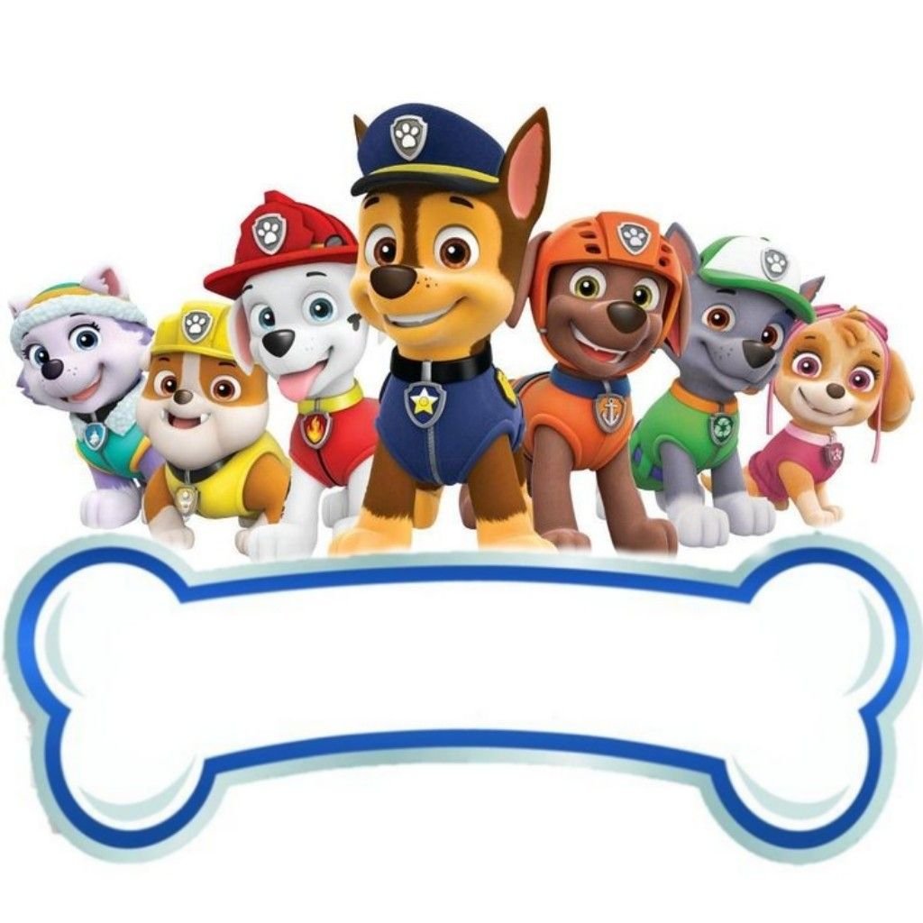 Щенячий патруль картинки без фона