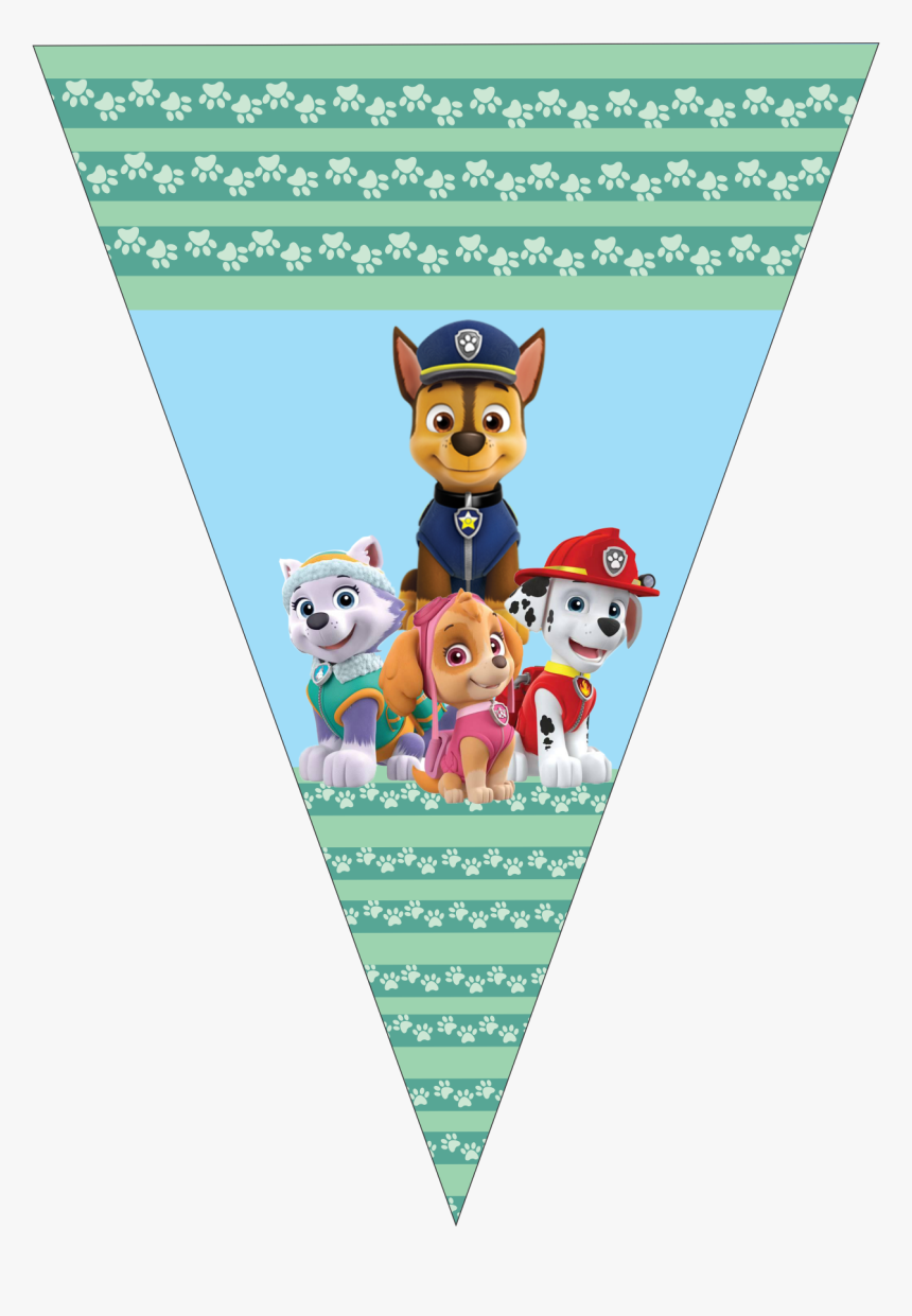 Щенячий патруль флажки