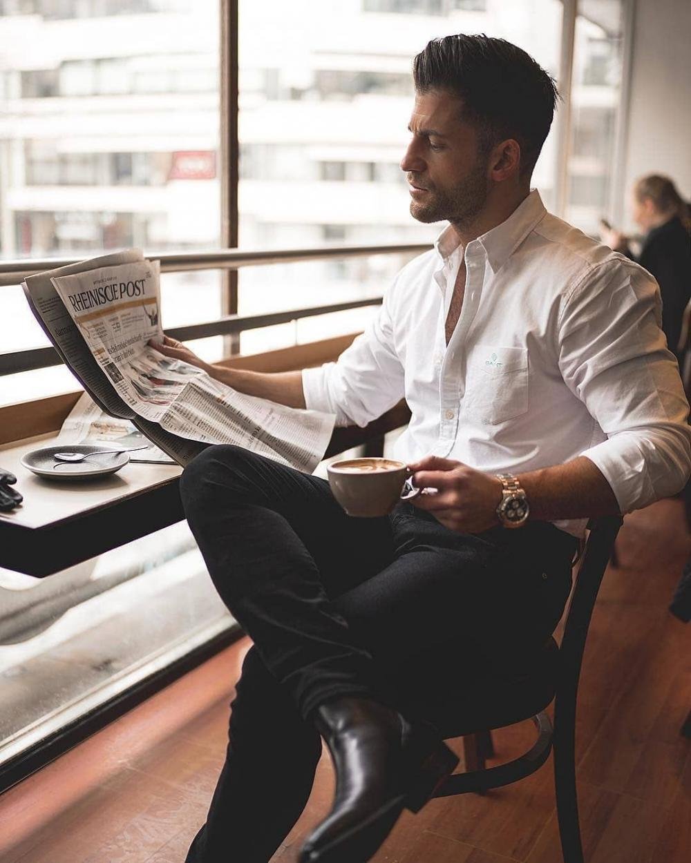 Мужчина с сильным характером