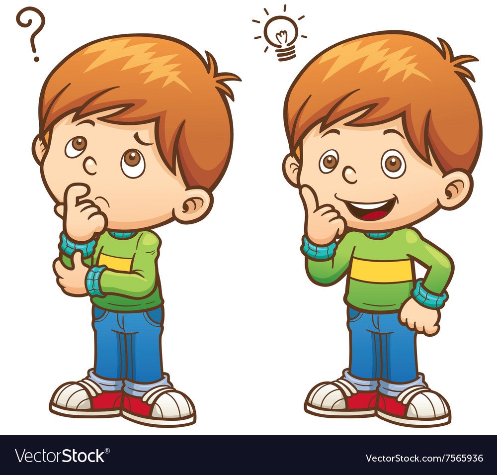 Задумчивый мальчик для детей