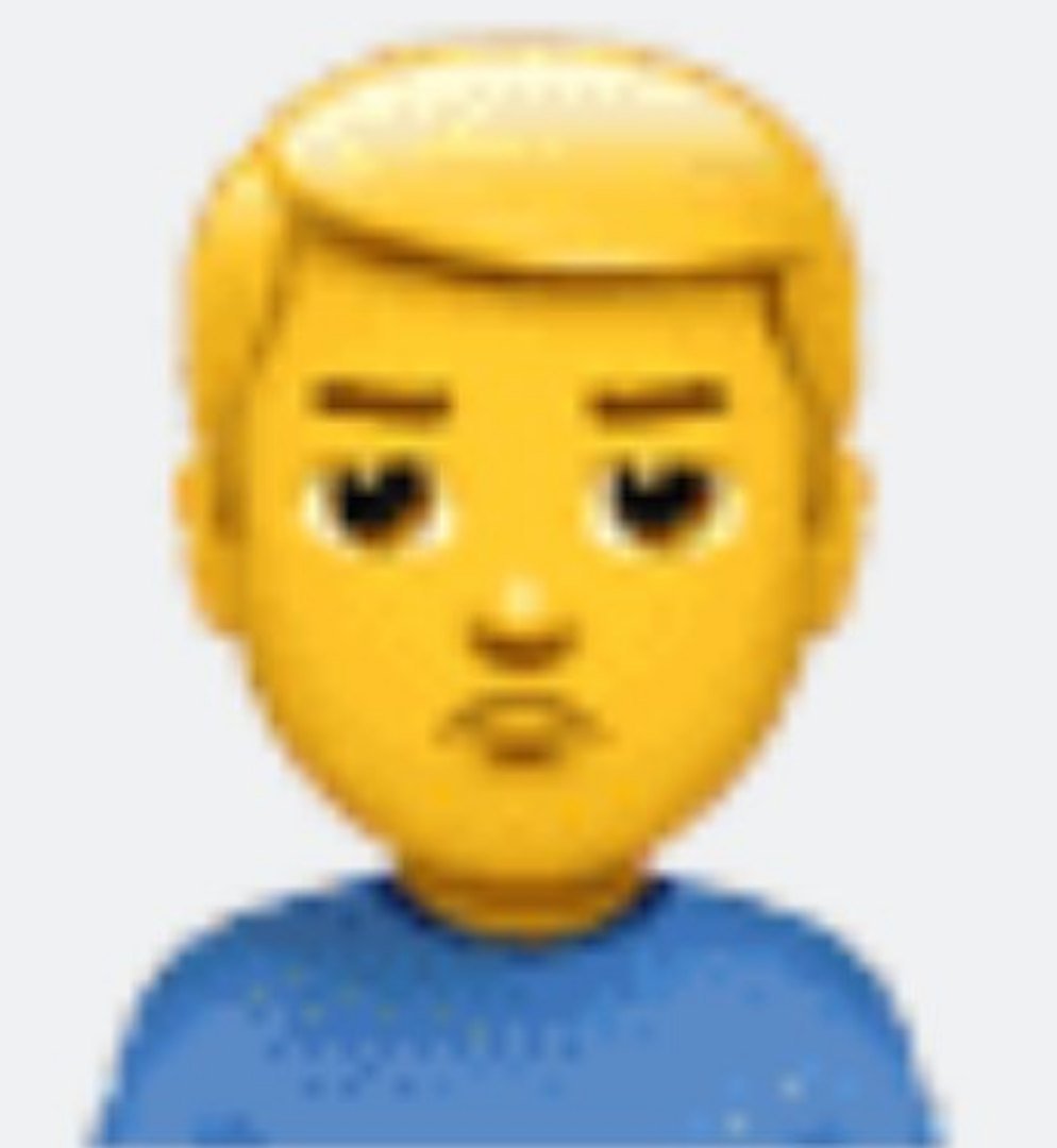 Эмодзи парень