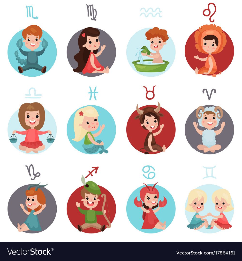 Детские знаки зодиака