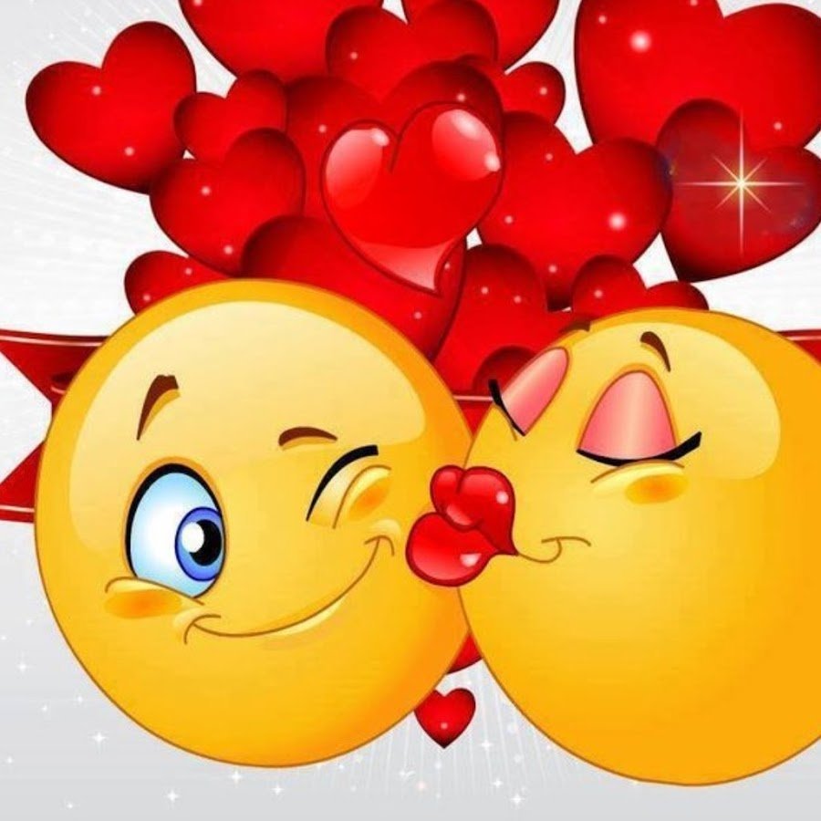 Смайлик поцелуй