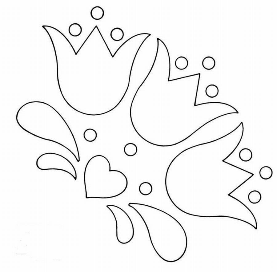 Татарский орнамент угловой