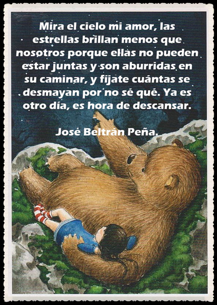 Медведь обнимает медведицу