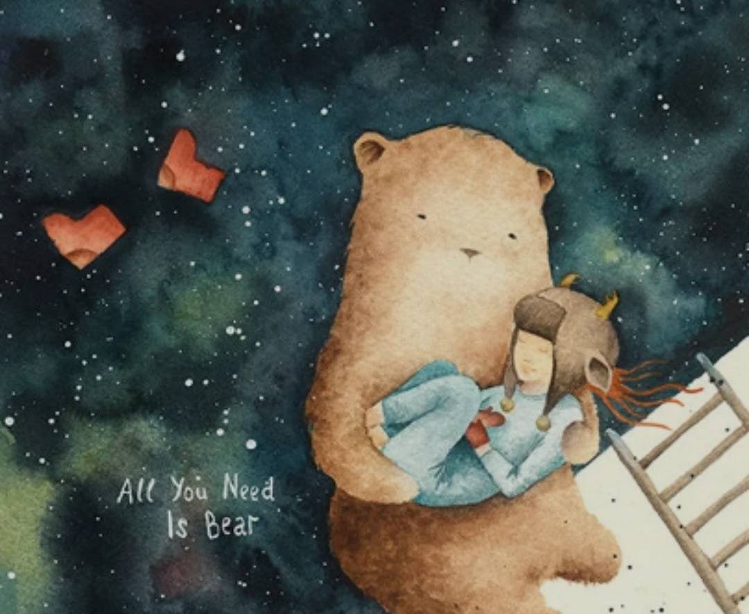 Уютный мишка