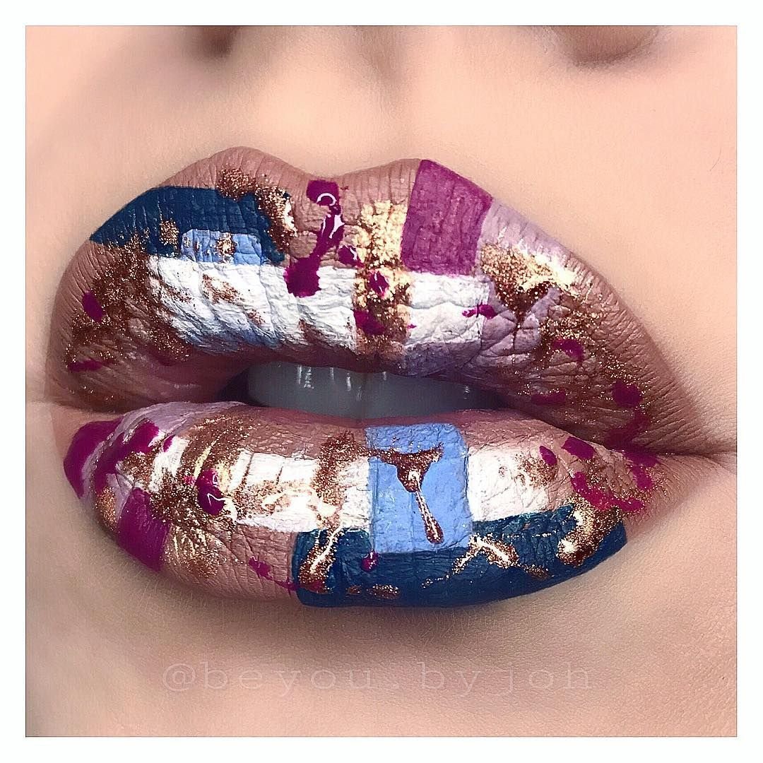 Макияж губ из инстаграма