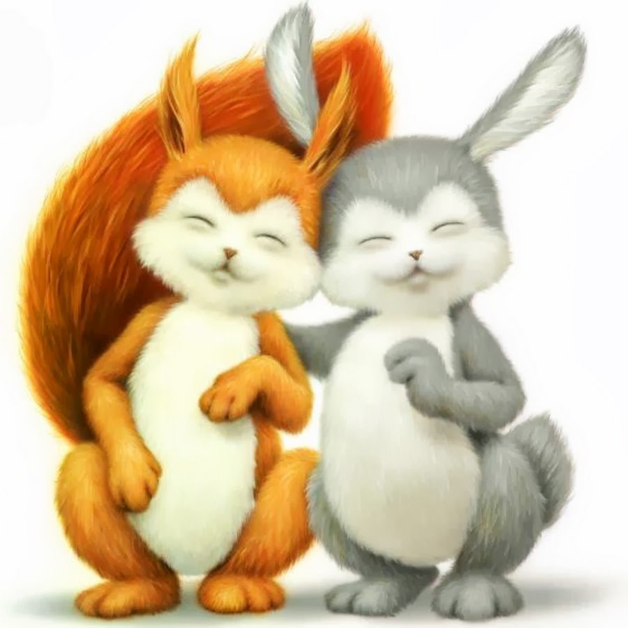 Зайцы и белки