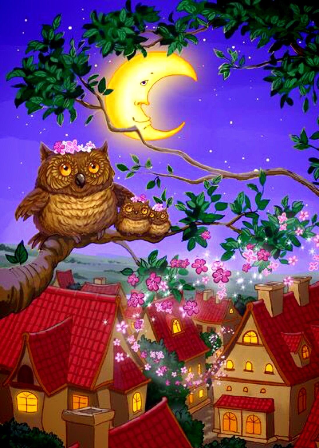 Спокойной ночи арт