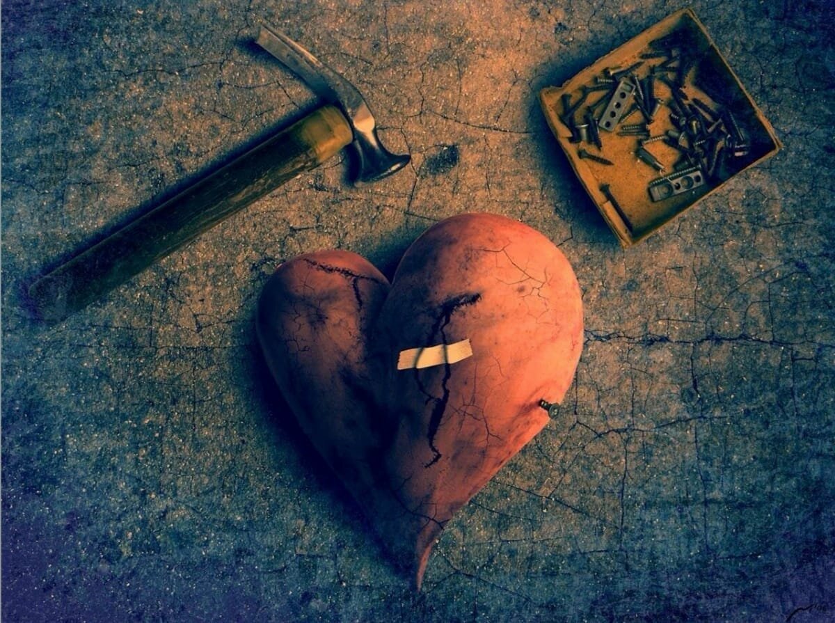 Сердце с трещиной