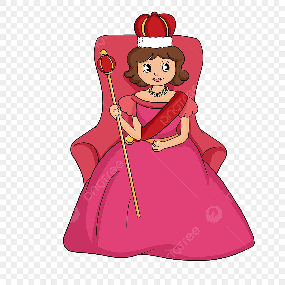 Королева мультяшный