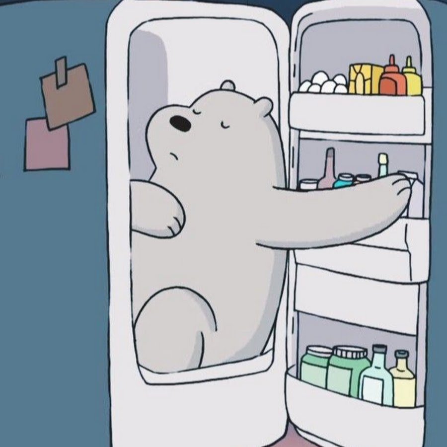 Холодильник из мультика