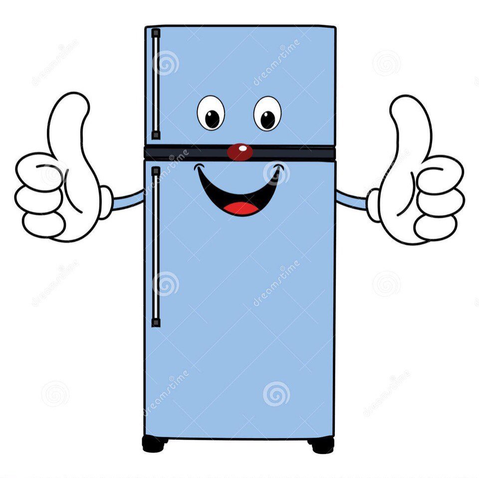 Веселый холодильник