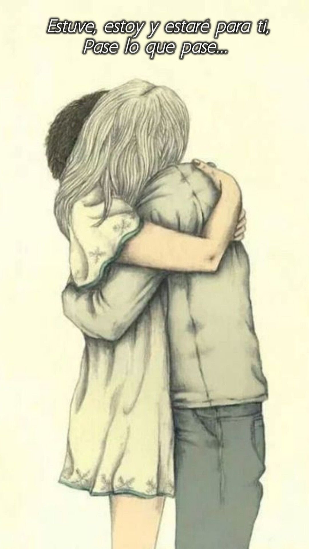 Объятия набросок