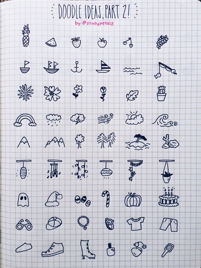 Маленькие зарисовки в тетради