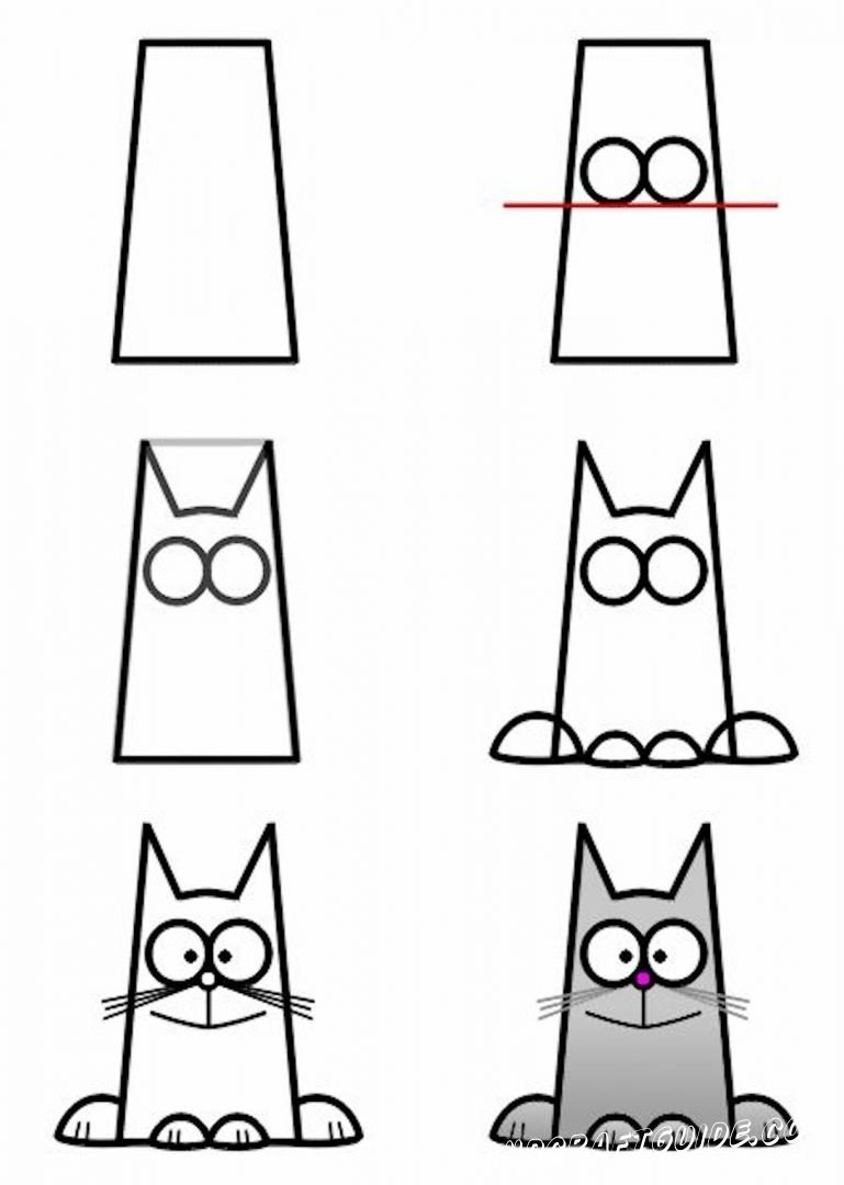 Самые легкие рисунки