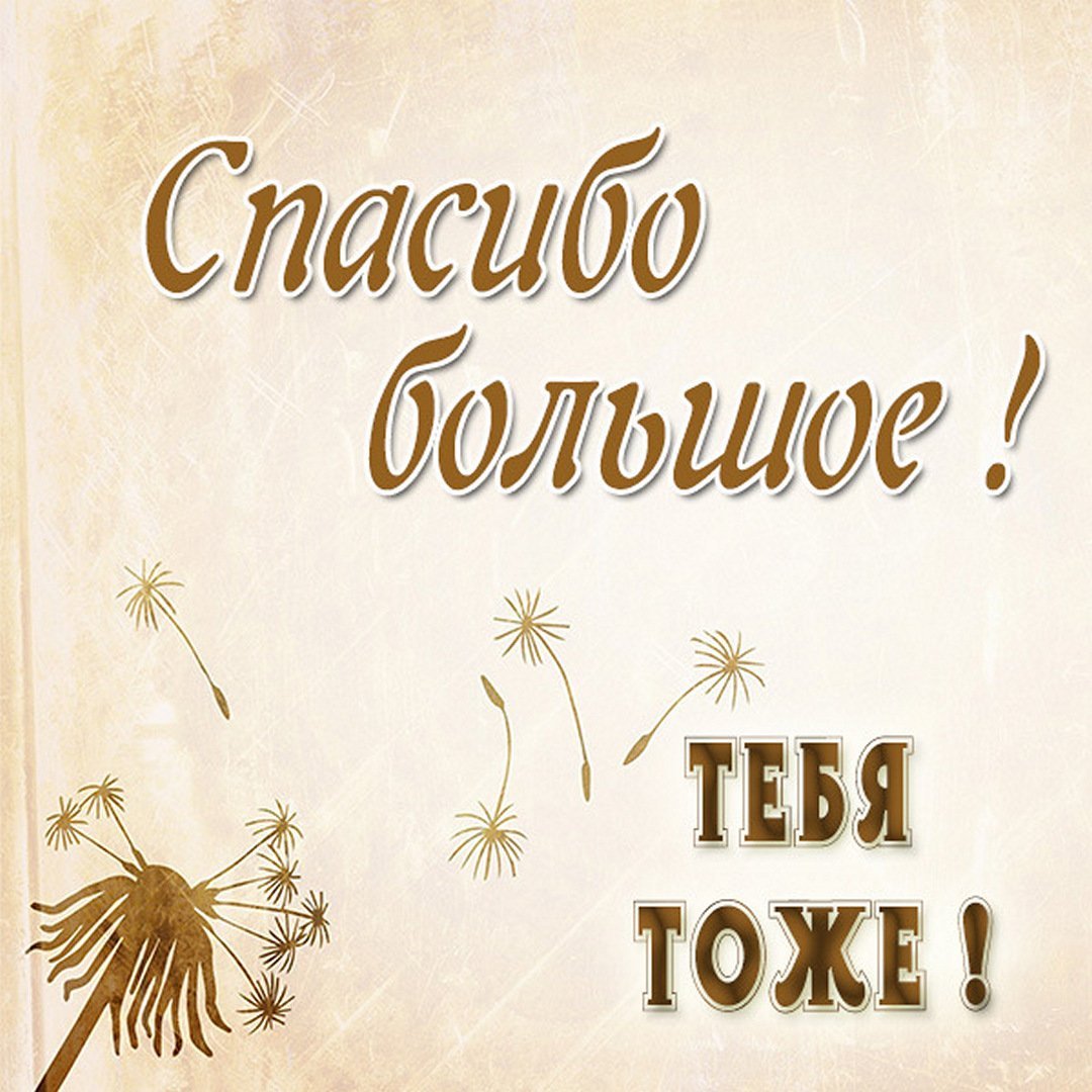 Открытки со словами благодарности