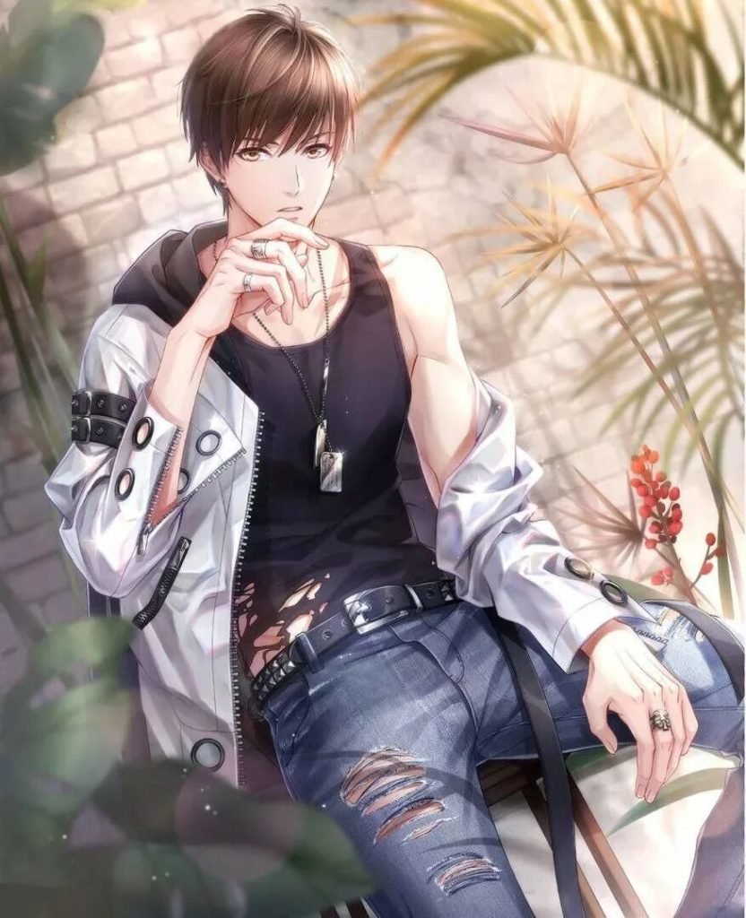 Аниме парни красивые