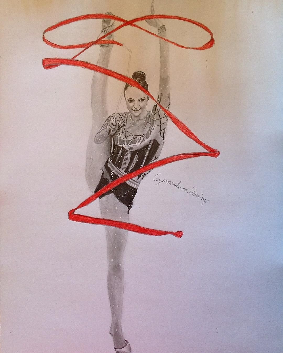 Художественная гимнастика рисунки