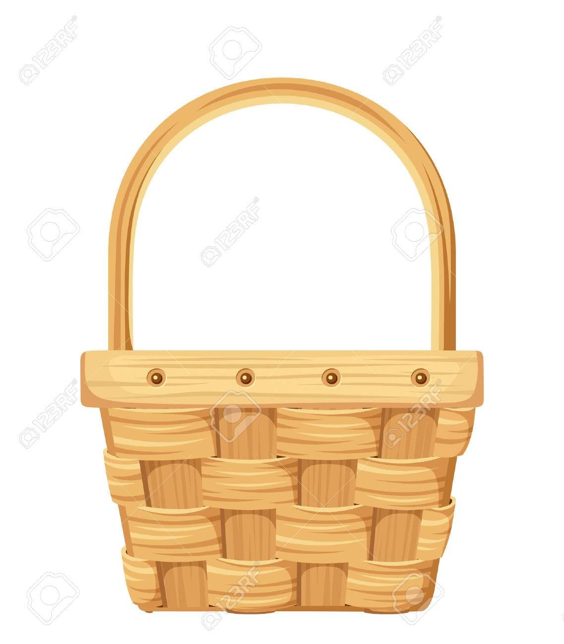 Корзинка для пикника пустая рисунок